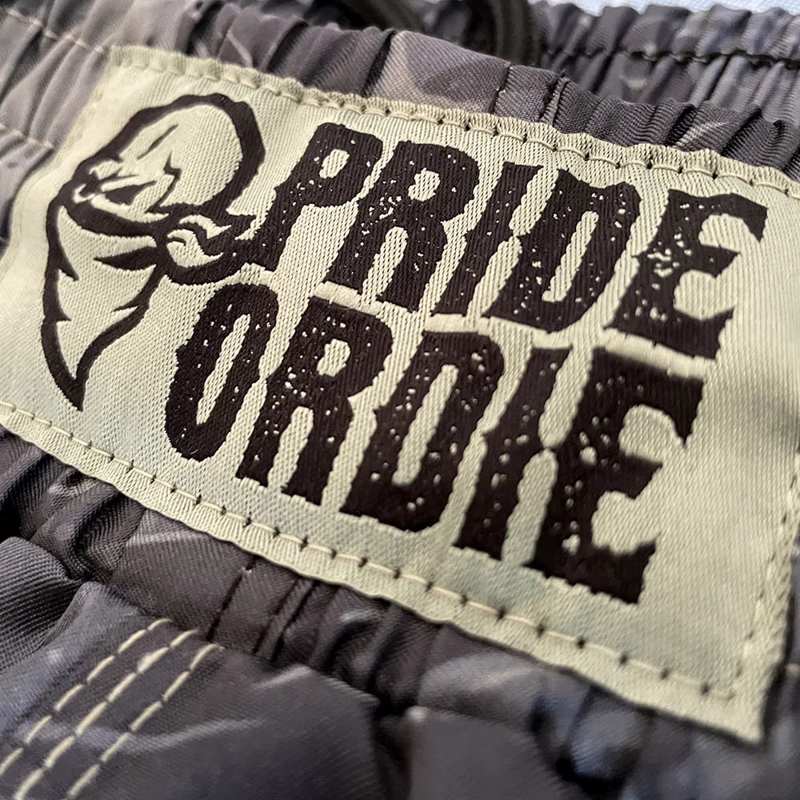 Pride Or Die shadow MMA Shorts - Black